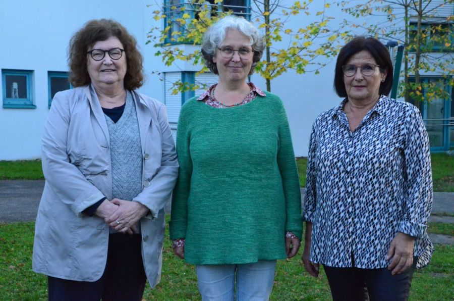 Von links: Irmgard Sutter, Heika Dörflinger, Lydia Schröder